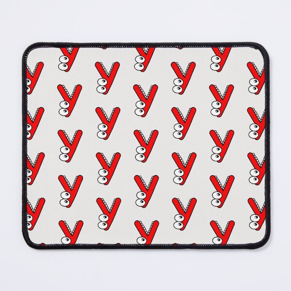 Item preview, Funny cartoon letter Y with googly eyes designed and sold by hendeJens.