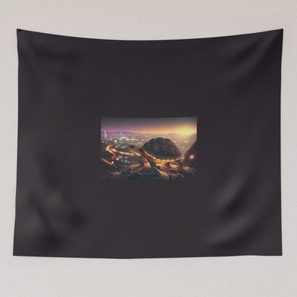 Item preview, City skyline turtle designed and sold by NxtGenArt.