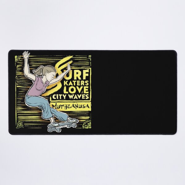 Item preview, Surf skaters love city waves designed and sold by motylanoga.