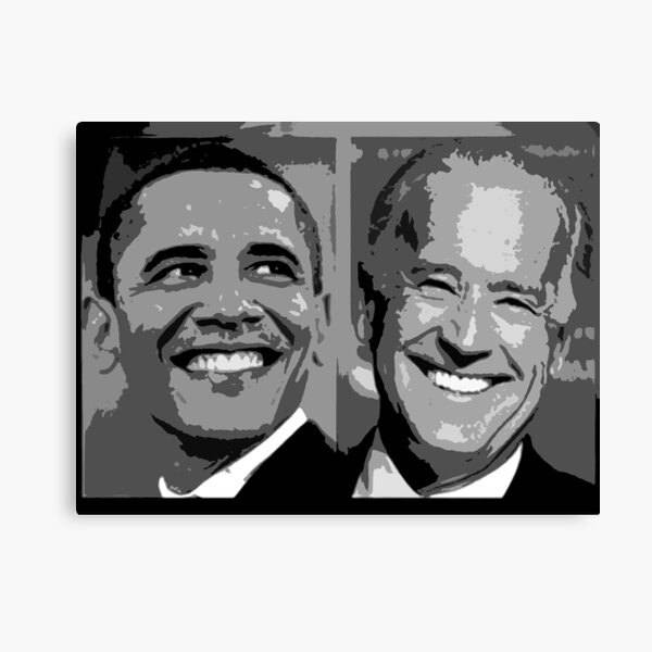 Obama Biden Canvas Print