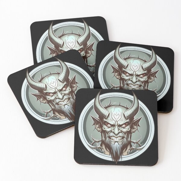 Item preview, Horned Demon designed and sold by BoneyardGrafix.