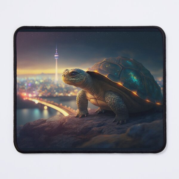 Item preview, Turtle leaving the big city behind designed and sold by NxtGenArt.