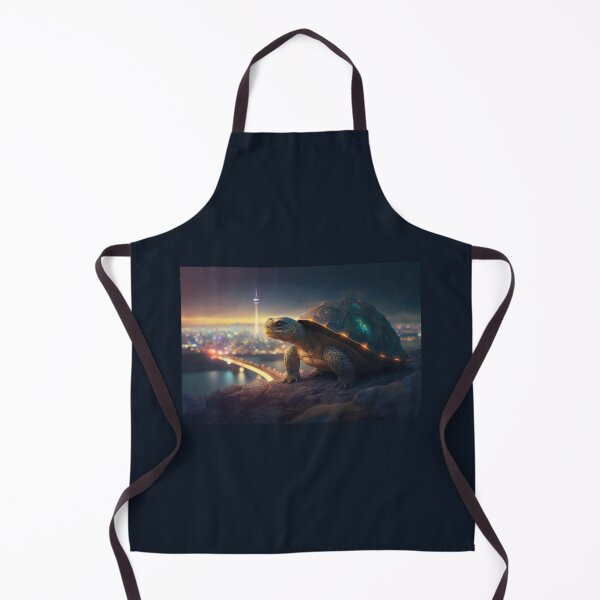 Item preview, Turtle leaving the big city behind designed and sold by NxtGenArt.