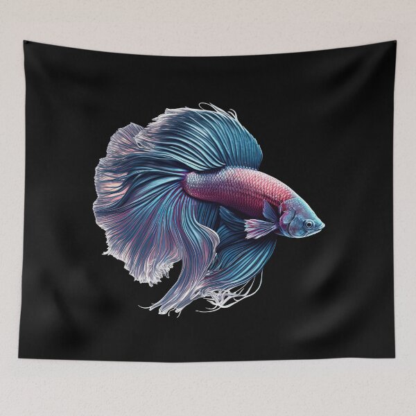 Item preview, Siamese Betta Fish designed and sold by AlmazPng.
