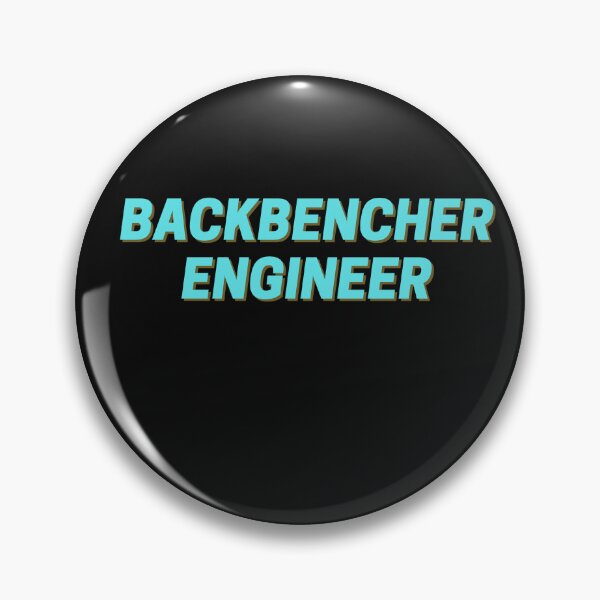 Item preview, Backbencher Engineer designed and sold by Engineerclubs.