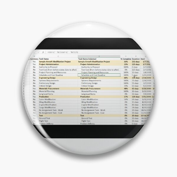 Item preview, Project Task List Spreadsheet designed and sold by 743Designs.