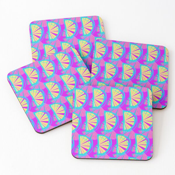 Item preview, Retro Inspired Paper Fans designed and sold by TotallyRetroArt.