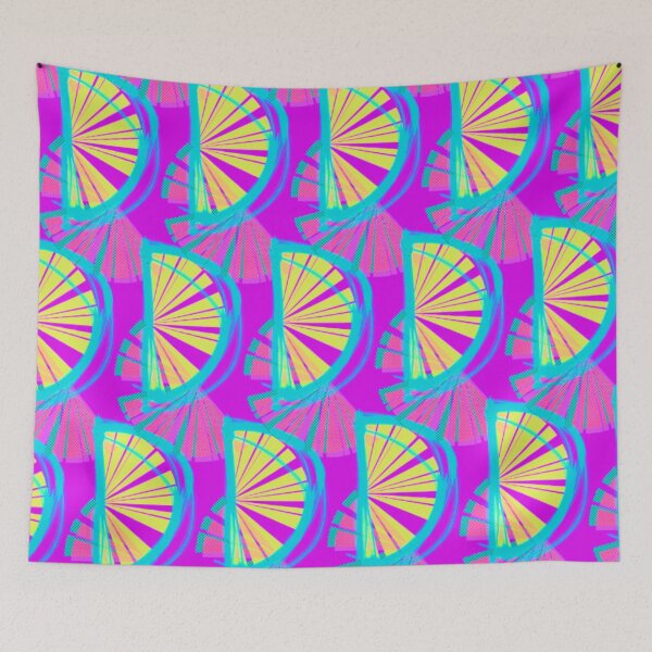 Item preview, Retro Inspired Paper Fans designed and sold by TotallyRetroArt.