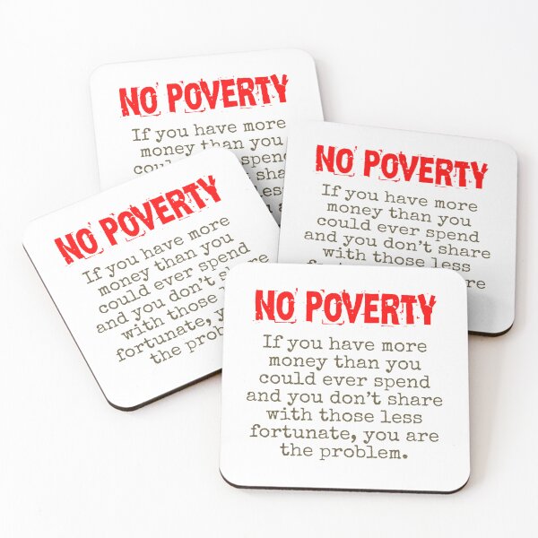 Item preview, If You Have More Money Than You Could Ever Spend - Poverty Quote  designed and sold by CrankyOldDude.