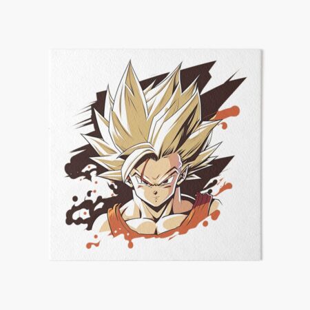 Goku super saiyan 1 | Art Board Print