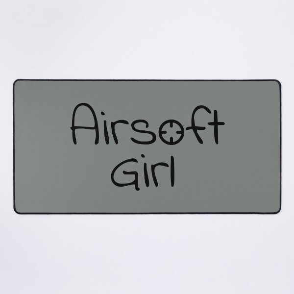 Item preview, Airsoft Girl text with a crosshair, for airsoft lovers designed and sold by EmeraldeaArt.