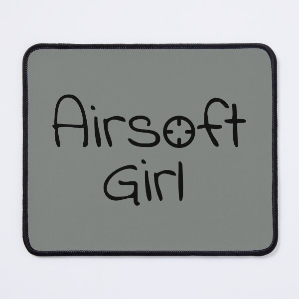 Item preview, Airsoft Girl text with a crosshair, for airsoft lovers designed and sold by EmeraldeaArt.