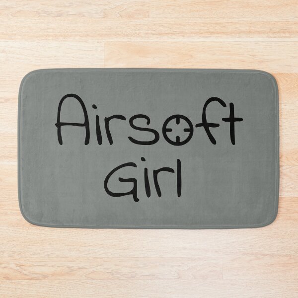 Item preview, Airsoft Girl text with a crosshair, for airsoft lovers designed and sold by EmeraldeaArt.