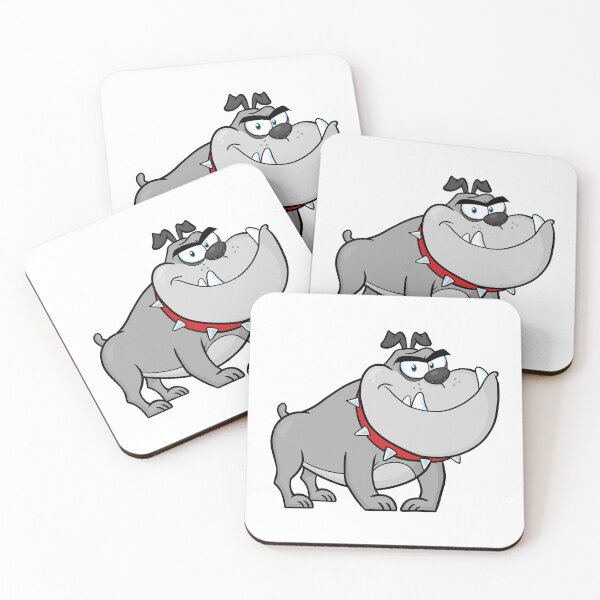 Item preview, Bulldog Dog Cartoon Character  designed and sold by HitToon.