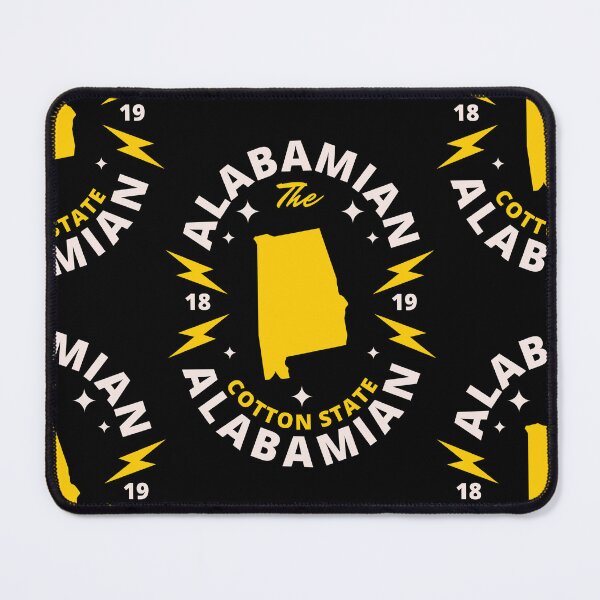 Item preview, Alabamian - Alabama State Map and Badge designed and sold by Ranggasme.