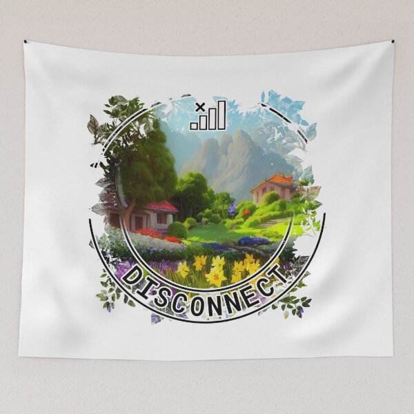 Item preview, Time to disconnect 1, Time to disconnect! designed and sold by Digisabella.