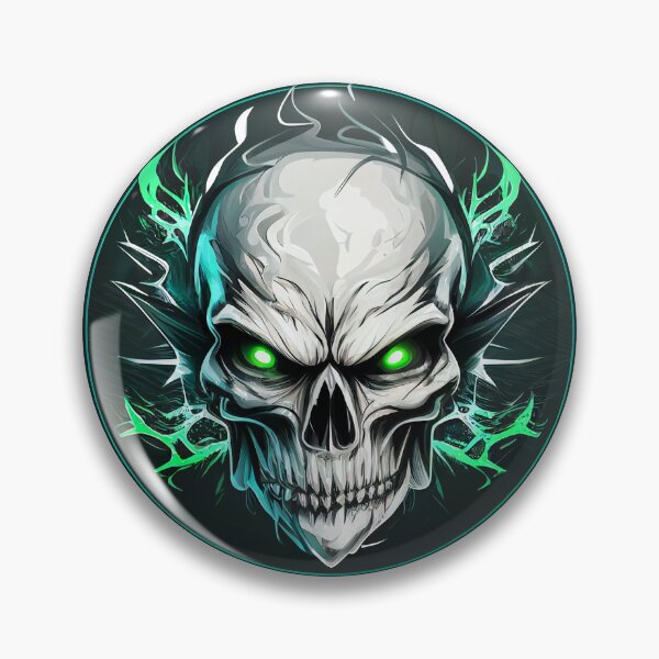 Item preview, Demon Skull designed and sold by BoneyardGrafix.