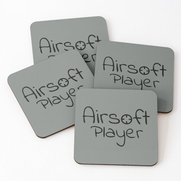 Item preview, Airsoft Player text with a crosshair, for airsoft lovers designed and sold by EmeraldeaArt.