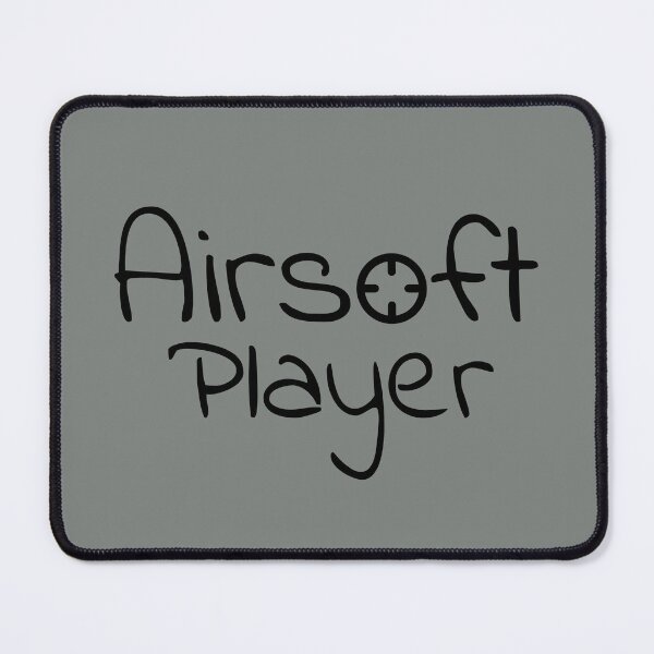 Item preview, Airsoft Player text with a crosshair, for airsoft lovers designed and sold by EmeraldeaArt.