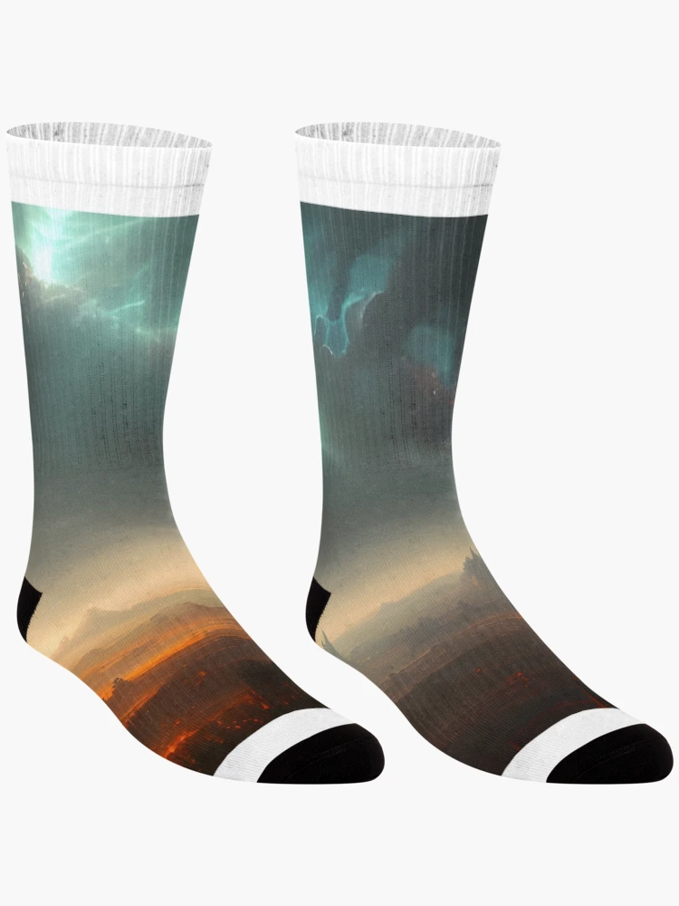 Thumbnail 3 of 5, Socks, The Rift designed and sold by Steven-Blade.