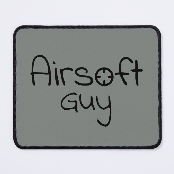 Item preview, Airsoft Guy text with a crosshair, for airsoft lovers designed and sold by EmeraldeaArt.