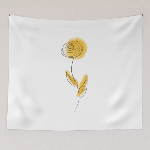 Item preview, Yellow cosmos flower designed and sold by Xatutik.art.