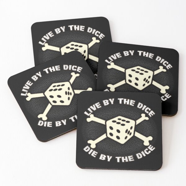 Item preview, Live By The Dice, Die By The Dice designed and sold by SolarCross.