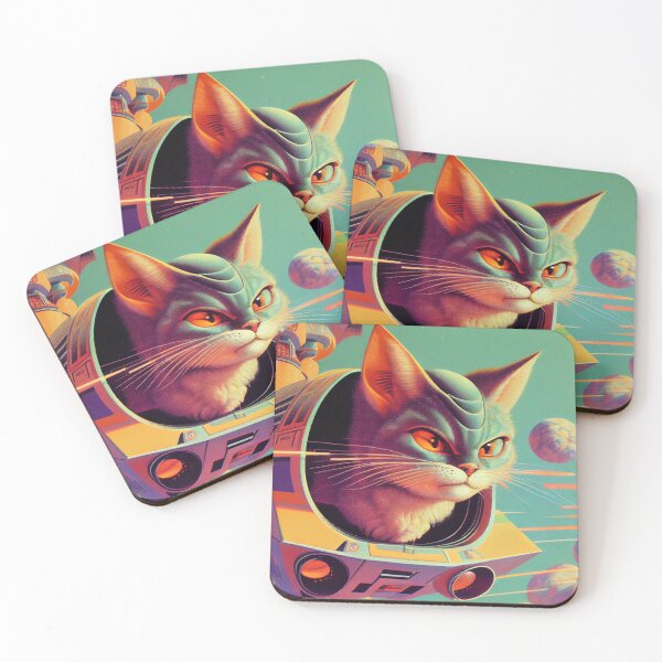 Item preview, Retro atomic kitty designed and sold by iantony.