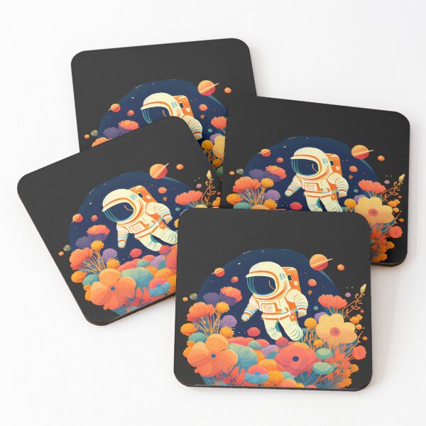 Item preview, Astronaut With Flowers designed and sold by MTJ-Mushrooms.