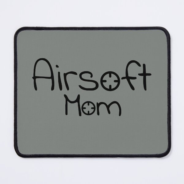 Item preview, Airsoft MOM text with a crosshair, for airsoft lovers designed and sold by EmeraldeaArt.