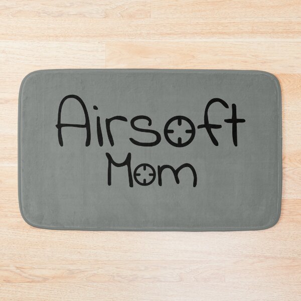 Item preview, Airsoft MOM text with a crosshair, for airsoft lovers designed and sold by EmeraldeaArt.