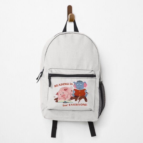 Item preview, Piggie elephant Reading is for everyone T-shirt, Book Lover Print designed and sold by KesDesigns ⭐⭐⭐⭐⭐.