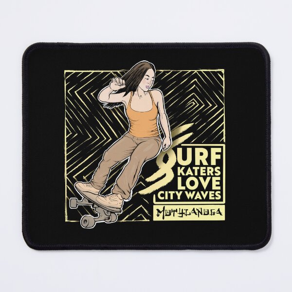 Item preview, Surf skaters love city waves designed and sold by motylanoga.