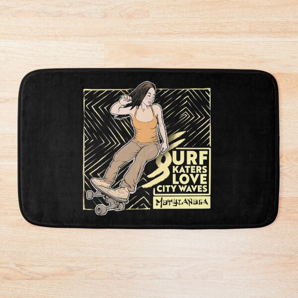 Item preview, Surf skaters love city waves designed and sold by motylanoga.
