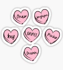 Pegatina CORAZONES DE BRILLO