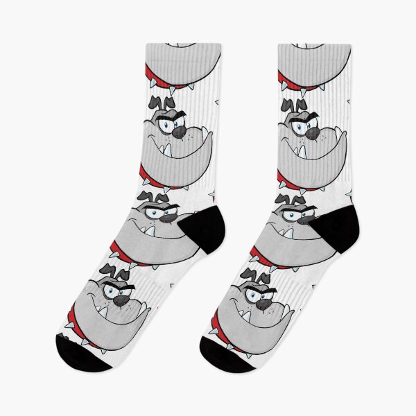 Item preview, Bulldog Dog Head Cartoon Character  designed and sold by HitToon.