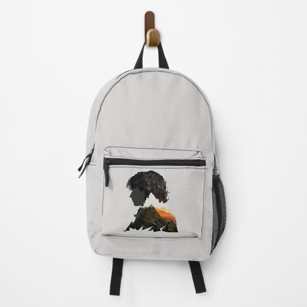 Item preview, Home is Behind - The Burglar and Mountain - Polygon Art - Fantasy designed and sold by Fenay Designs.