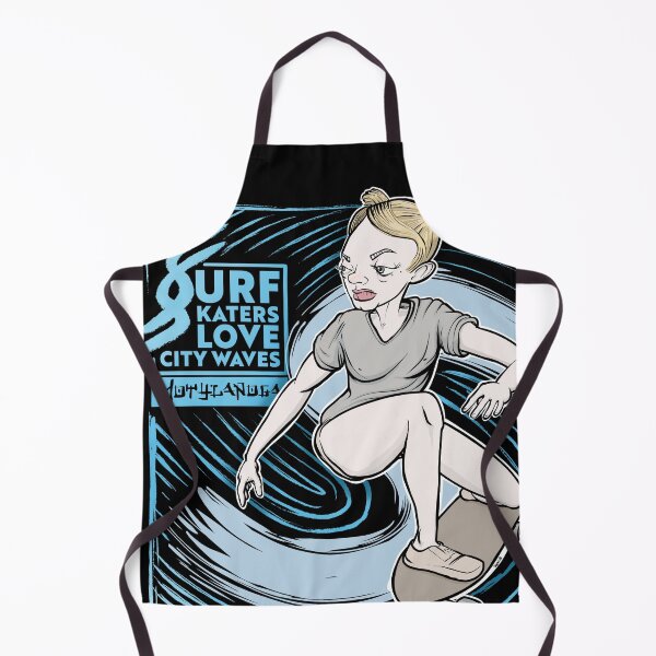 Item preview, Surf skaters love city waves designed and sold by motylanoga.