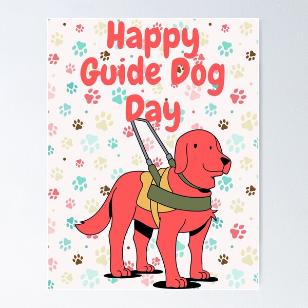 Item preview, Guide Dog Day designed and sold by Simo0455.