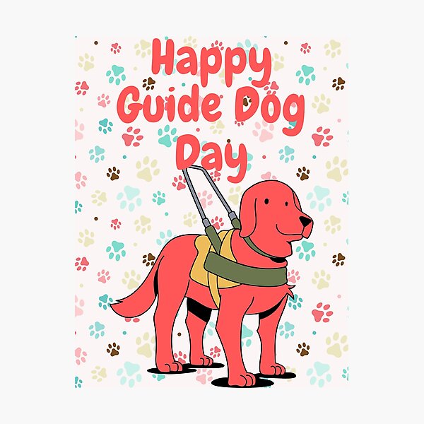 Item preview, Guide Dog Day designed and sold by Simo0455.