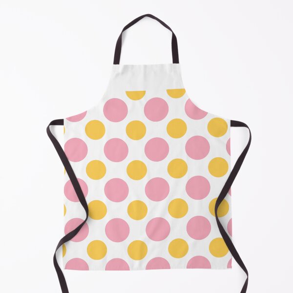Item preview, Circle pink and yellow seamless pattern on white. designed and sold by Jayjaynaenae.