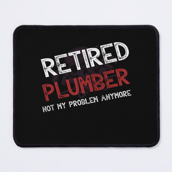 Item preview, Retired Plumber Funny Plumber Retirement designed and sold by Trendy Valley .
