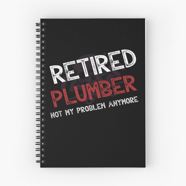 Item preview, Retired Plumber Funny Plumber Retirement designed and sold by Trendy Valley .