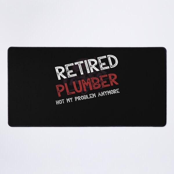 Item preview, Retired Plumber Funny Plumber Retirement designed and sold by Trendy Valley .