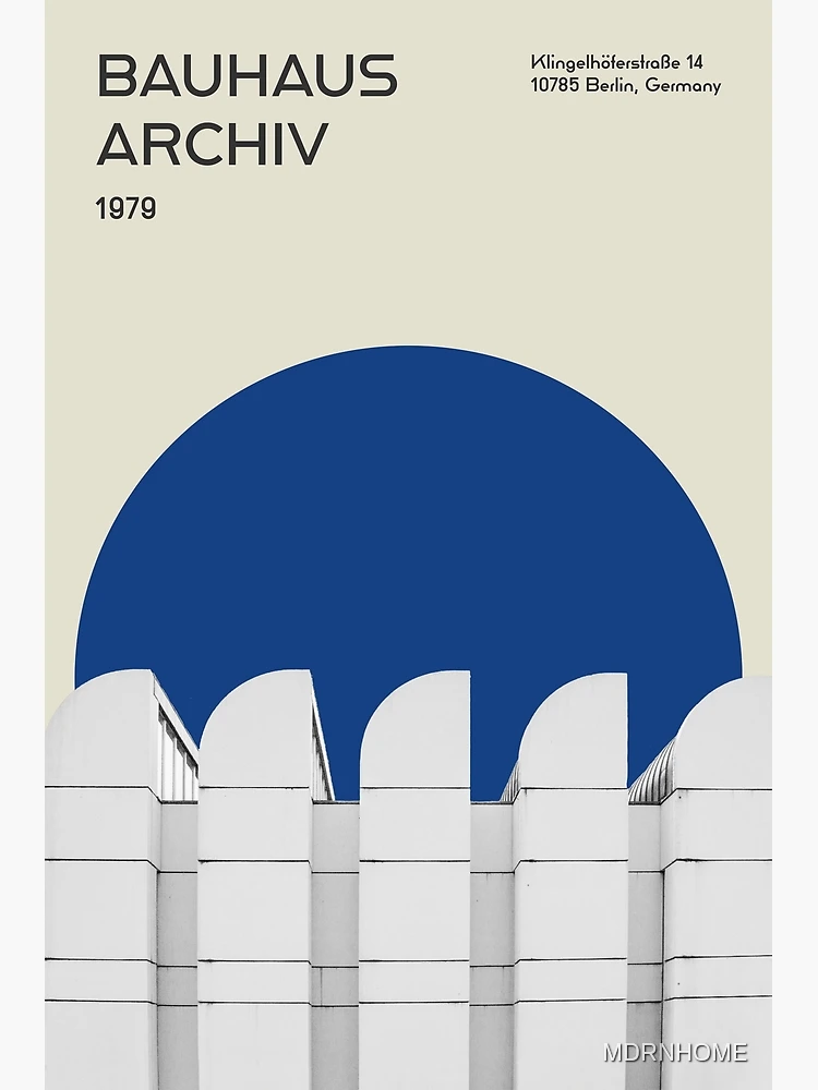 Bauhaus Archive in Berlin, Germany