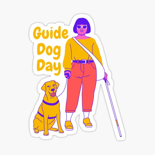 Item preview, Guide Dog Day designed and sold by Simo0455.