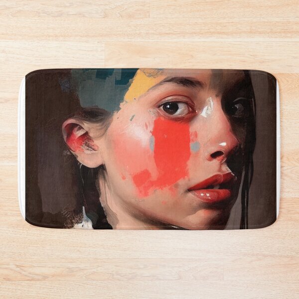 Item preview, Abstract Portrait of a Woman designed and sold by aiko-art.