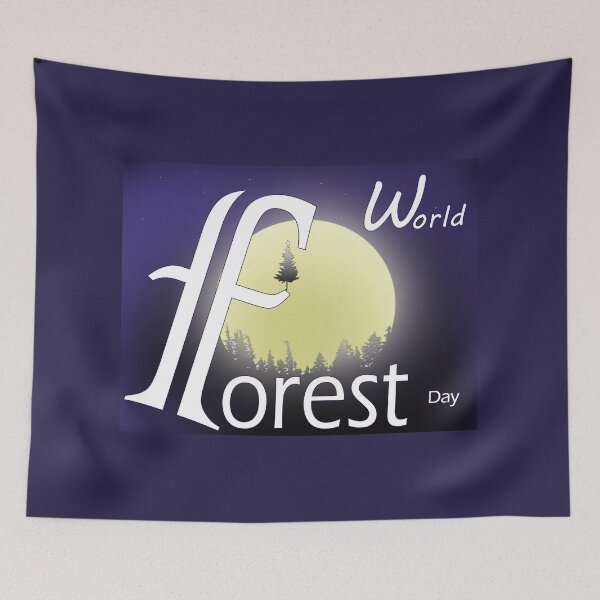 Item preview, world forest day designed and sold by hutofdesigns.