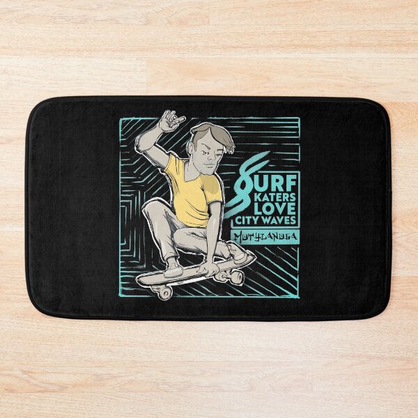 Item preview, Surf skaters love city waves designed and sold by motylanoga.