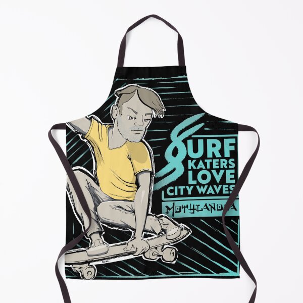 Item preview, Surf skaters love city waves designed and sold by motylanoga.
